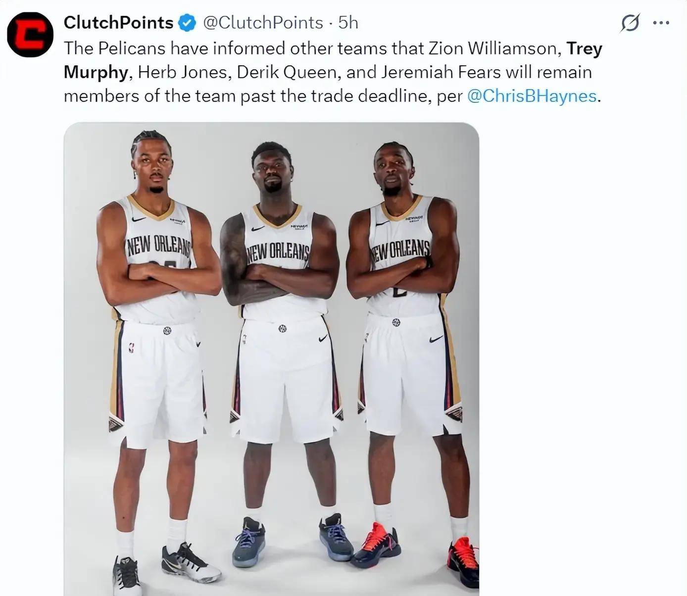 九游sports-关于NBA总决赛赛程吃紧，新奥尔良鹈鹕赛后内部沟通，更衣室稳定，球队文化再被提及的信息